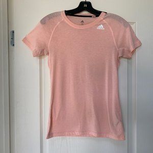 Adidas Peach Colored Shortsleeve T-Shirt